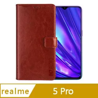 Realme 5 PRO 6.4吋 ◤經典款◢ 雙色側掀皮套/可立式皮套/保護套 歷史價格詳細信息