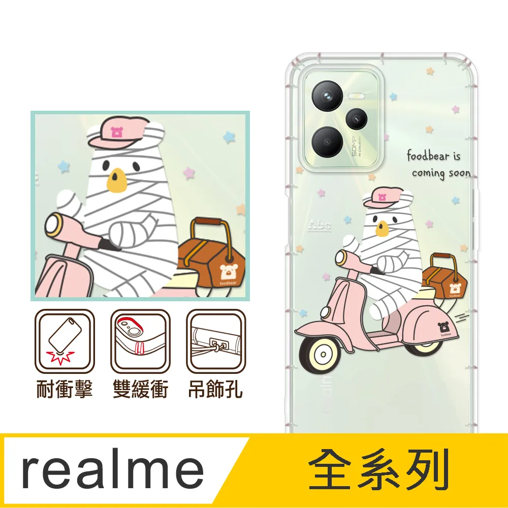 反骨創意 realme 全系列 彩繪防摔手機殼-老虎老鼠 歷史價格詳細信息