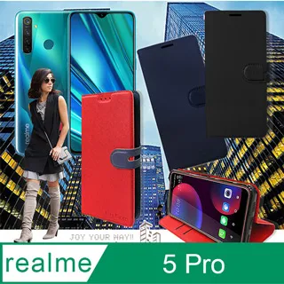 CITY都會風 realme 5 C3 共用 插卡立架磁力手機皮套 有吊飾孔 歷史價格詳細信息