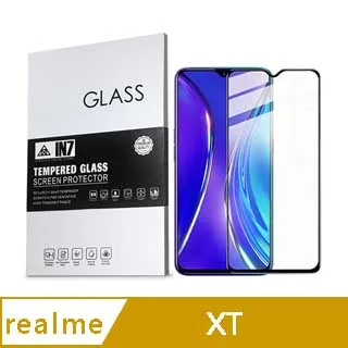 realme 6  2.5D曲面滿版 9H防爆鋼化玻璃保護貼 黑色 歷史價格詳細信息