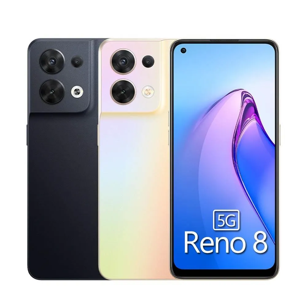 【福利品】OPPO Reno8 5G (8G/256G)晨曦金 贈手機支架+玻璃貼 智慧型手機 福利機 歷史價格詳細信息