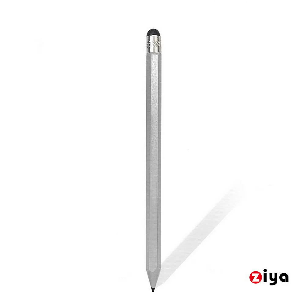 [ZIYA] 電容式觸控筆 懷舊鉛筆造型 六角造型  復古灰 歷史價格詳細信息