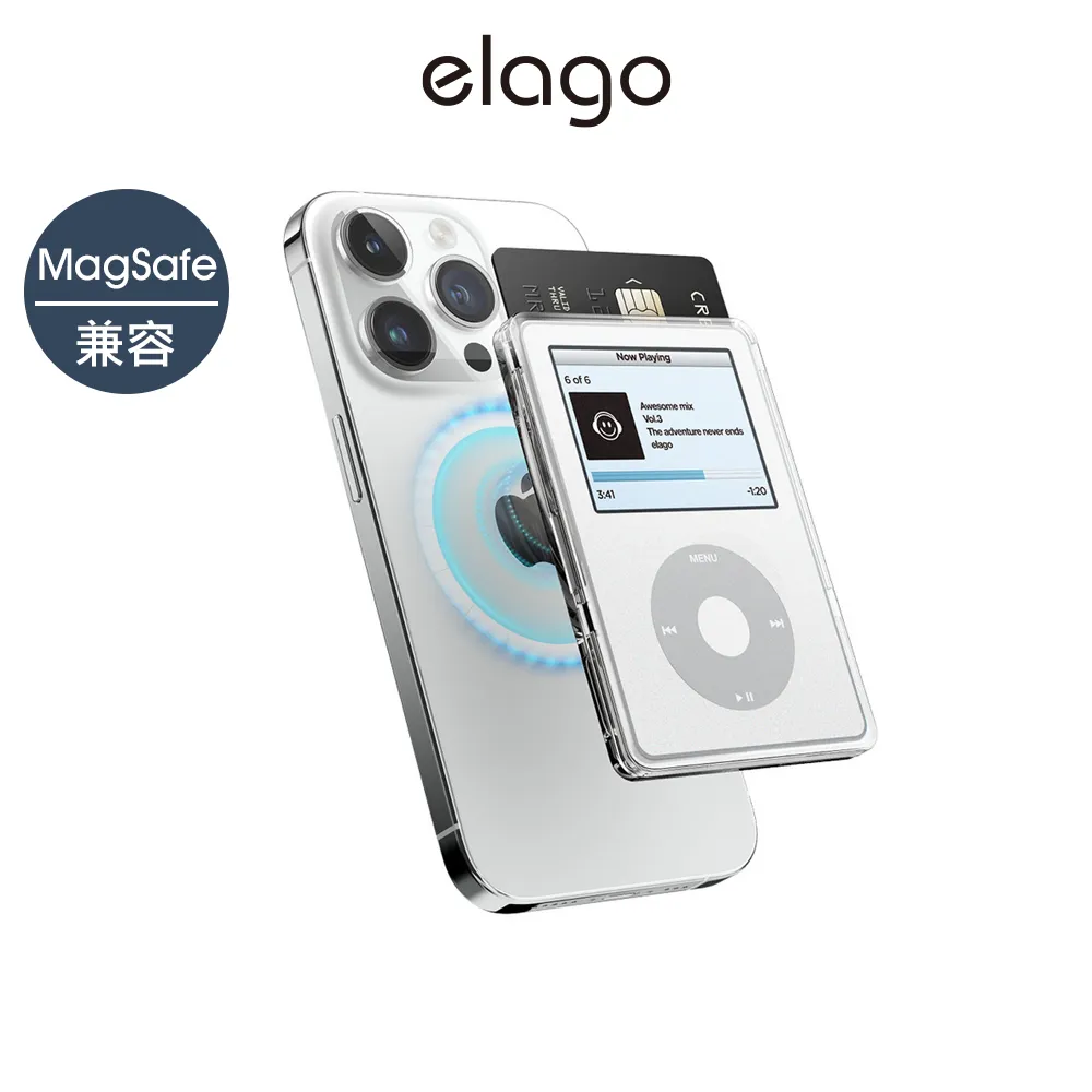 【elago】MagSafe磁吸透明卡套 歷史價格詳細信息