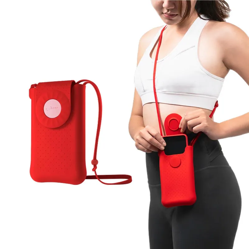 Bone / 泡泡斜背手機包 - 莫蘭迪藍 歷史價格詳細信息