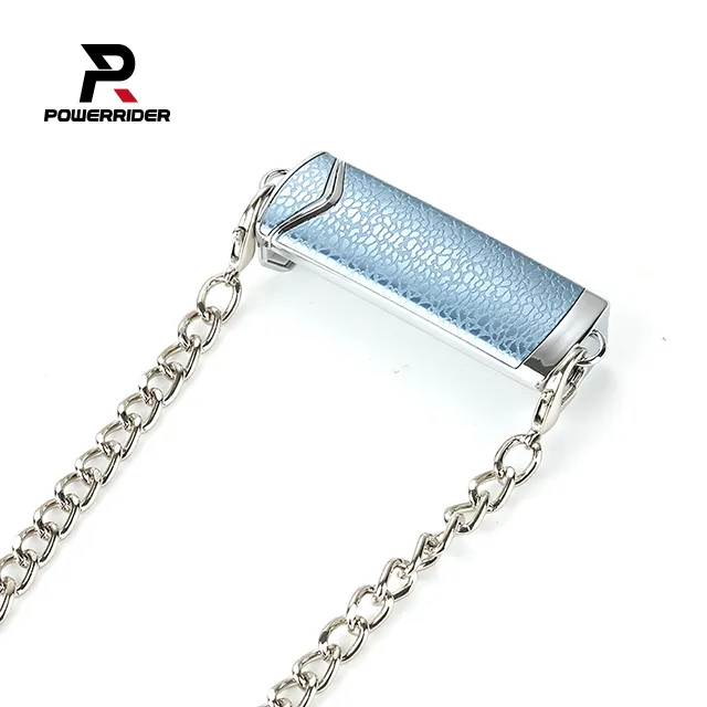 PowerRider A1 手機金屬鏈條斜跨背夾 金藍 歷史價格詳細信息