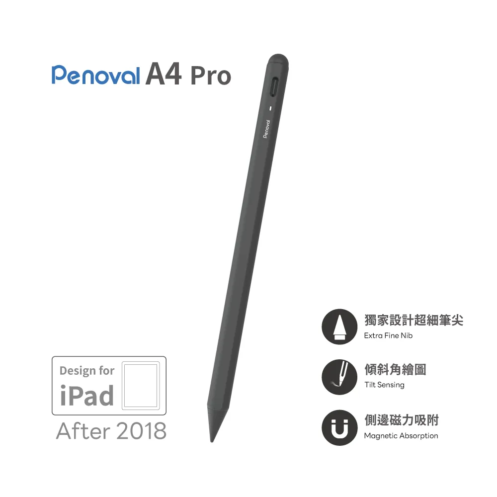 電量顯示防誤觸磁吸主動式電容筆適用ipad繪畫筆apple pencil 歷史價格詳細信息