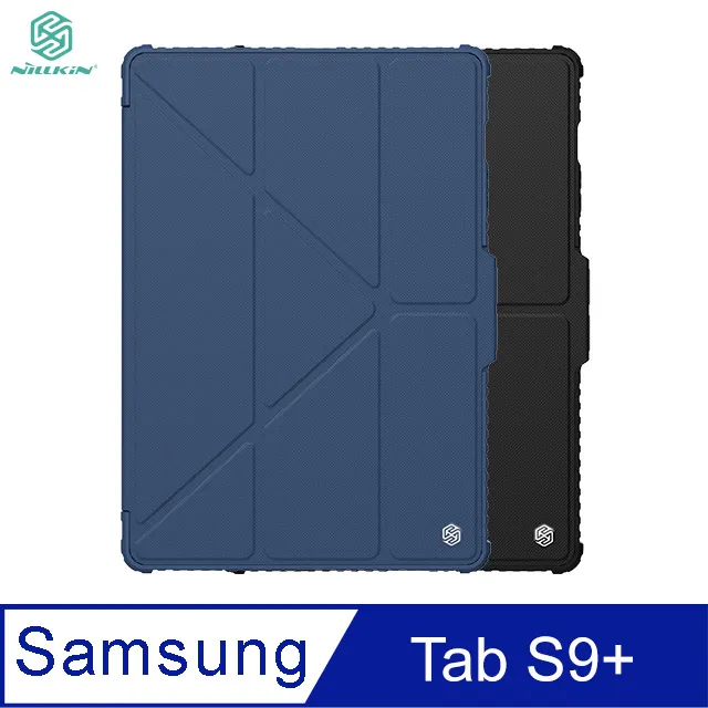 NILLKIN SAMSUNG Tab S9+ 悍甲 Pro 皮套(多角度摺疊款)休眠喚醒 平板皮套 兩用支架 歷史價格詳細信息