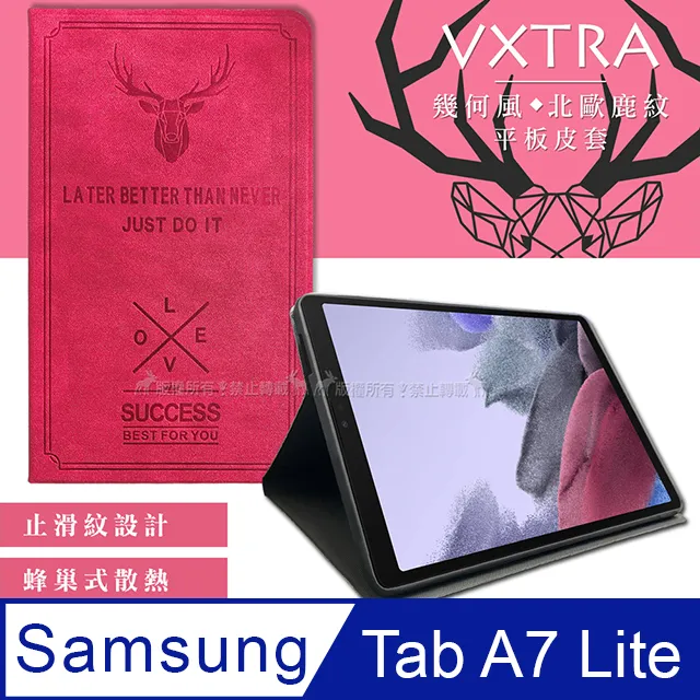VXTRA 三星 Samsung Galaxy Tab A7 Lite 經典皮紋三折保護套 平板皮套 T225 T220 歷史價格詳細信息