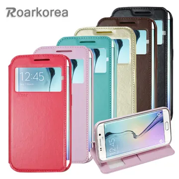 Samsung Galaxy S6 Edge+ 真皮 頭層牛皮 腰掛式皮套 手機皮套 腰掛皮套 腰夾皮套 橫式皮套 歷史價格詳細信息