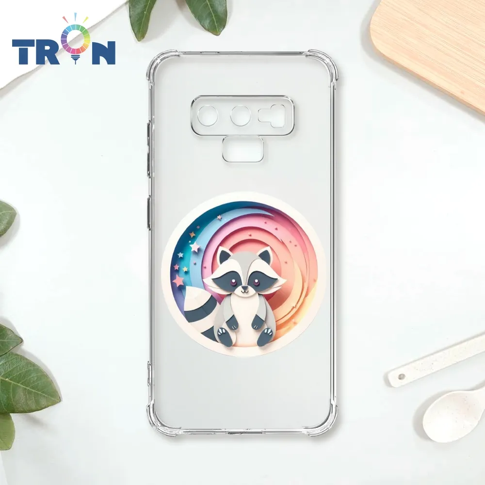 TRON 三星 NOTE 9 桃藍色花朵系列  載具 四角防摔殼 手機殼 歷史價格詳細信息