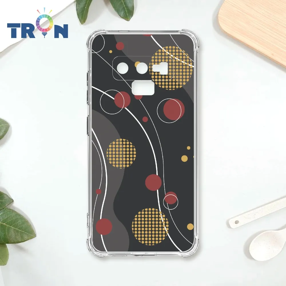 TRON 三星 NOTE 9 圓形復古山水畫系列 四角防摔殼 手機殼 歷史價格詳細信息