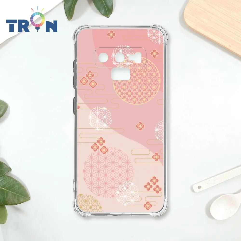 TRON 三星 NOTE 9 圓形復古山水畫系列 四角防摔殼 手機殼 歷史價格詳細信息