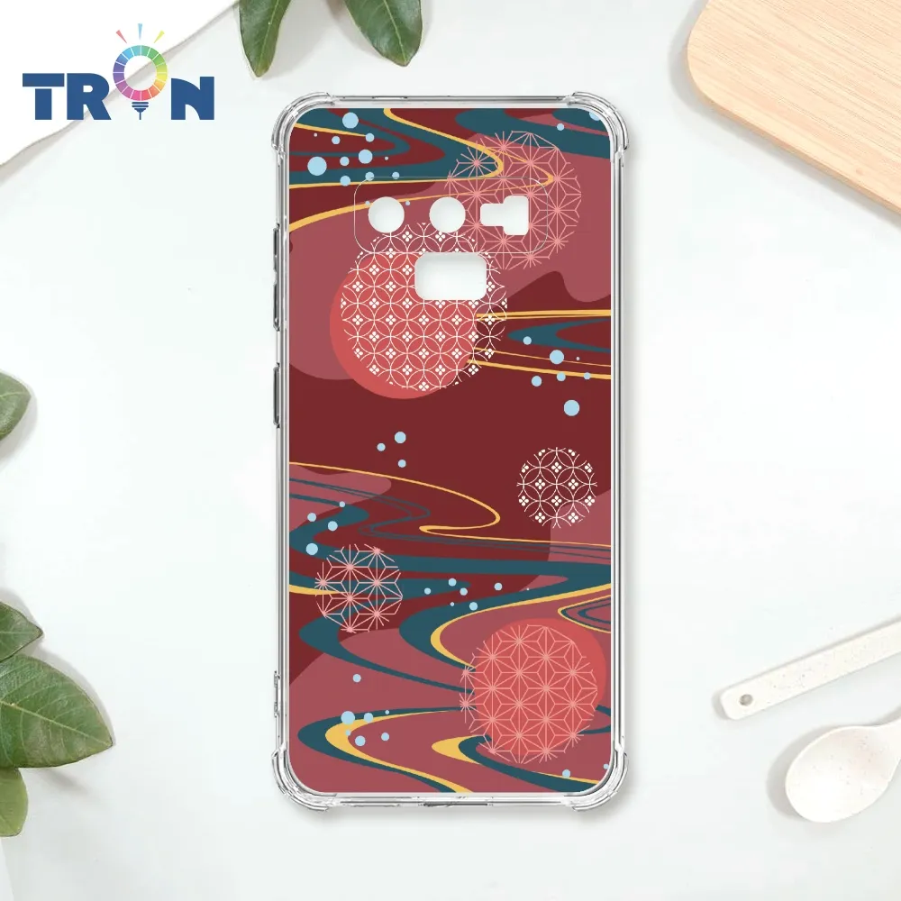 TRON 三星 NOTE 9 圓形復古山水畫系列 四角防摔殼 手機殼 歷史價格詳細信息