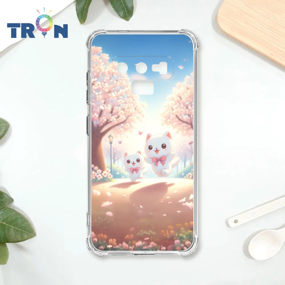 TRON 三星 NOTE 9 白色工作順利符咒 四角防摔殼 手機殼 歷史價格詳細信息