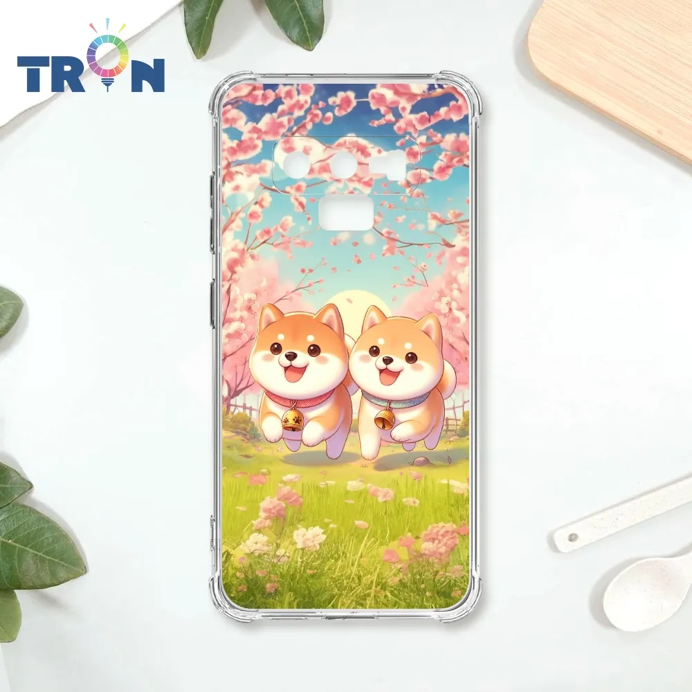 TRON 三星 NOTE 9 櫻花插畫風格白貓咪 四角防摔殼 手機殼 歷史價格詳細信息