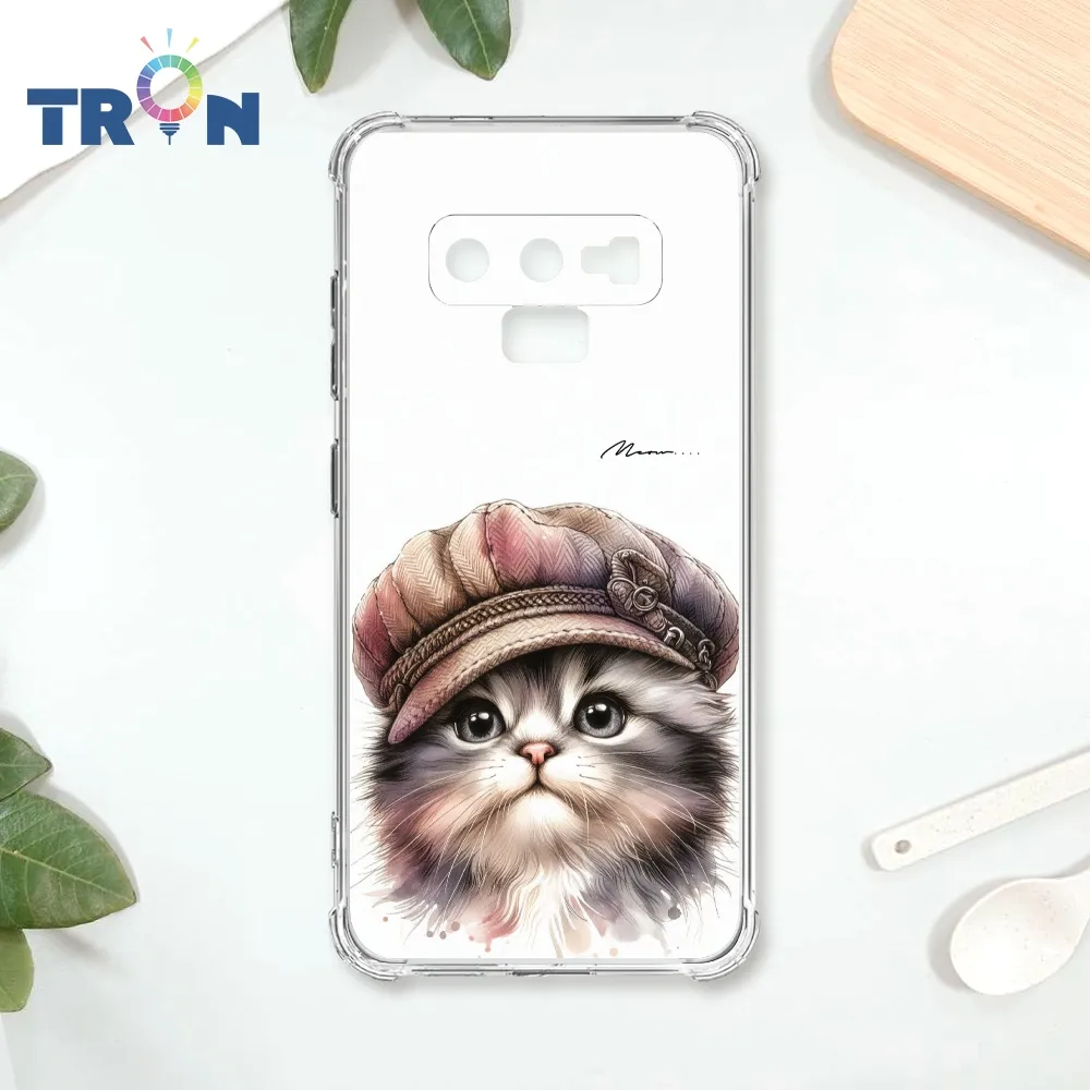 TRON 三星 NOTE 9 貓咪的衣櫥單圖 四角防摔殼 手機殼 歷史價格詳細信息