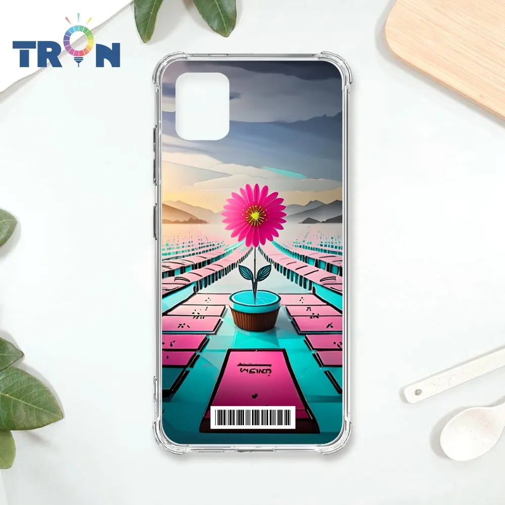 TRON 三星 NOTE 10 LITE 藍色漸層印度Henna幸運祝福圖騰 四角防摔殼 手機殼 歷史價格詳細信息