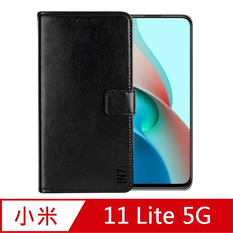 IN7 瘋馬紋 小米 11 Lite 5G (6.55吋)/小米 11 Lite 5G NE 錢包式 磁扣側掀PU皮套 歷史價格詳細信息