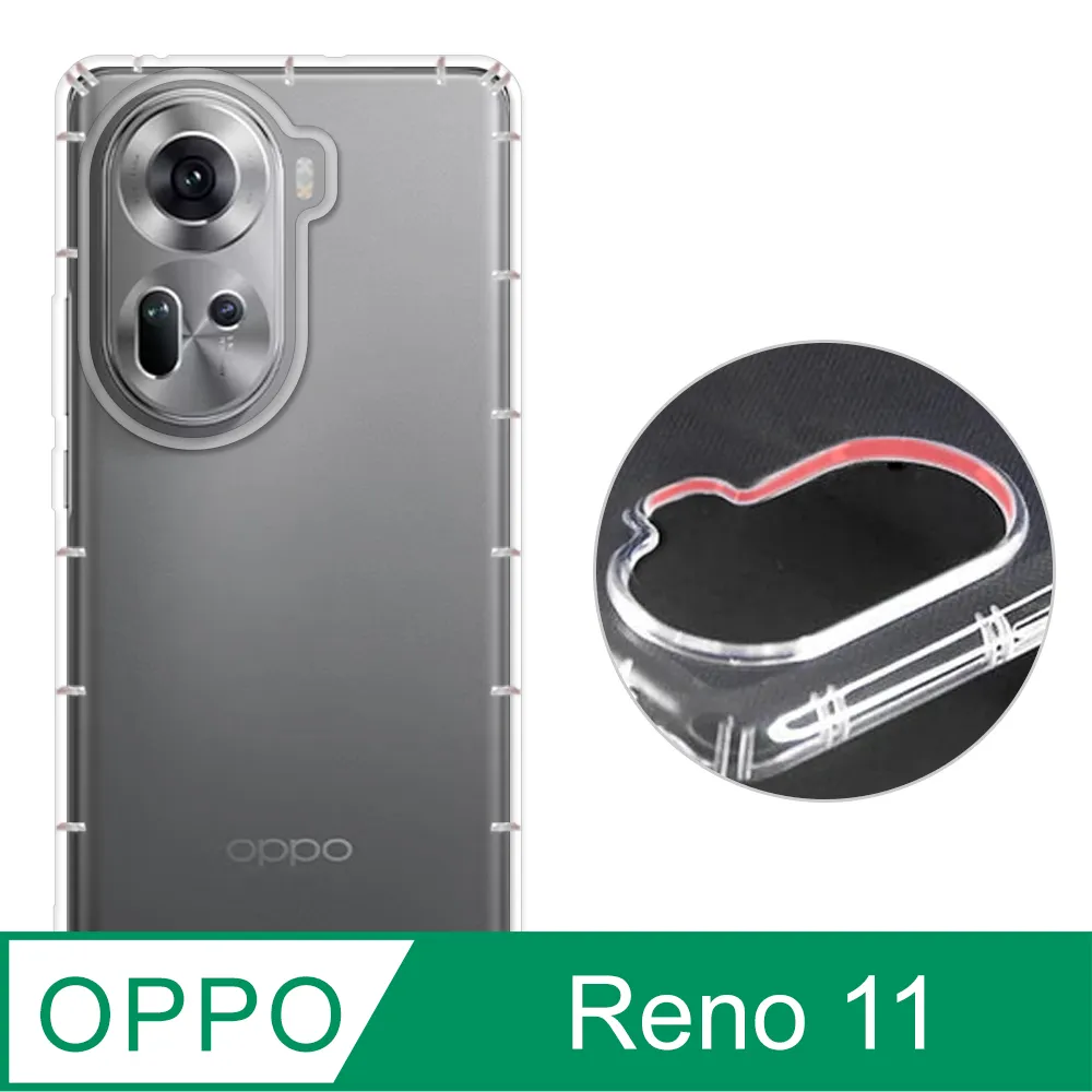 RedMoon OPPO Reno12 / Reno12 Pro / Reno12 F 5G 防摔透明TPU手機軟殼 鏡頭孔增高版 歷史價格詳細信息