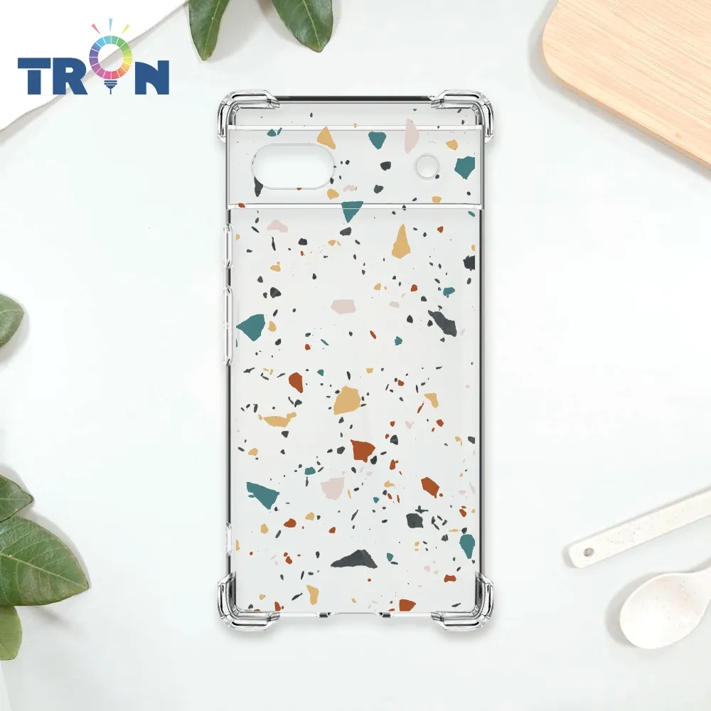 TRON GOOGLE Pixel 6A 彩色幾何小磨石子A款 四角防摔殼 手機殼 歷史價格詳細信息