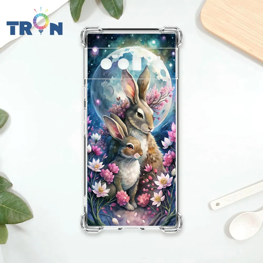 TRON GOOGLE Pixel 6 PRO 兔子可愛動作排排系列 四角防摔殼 手機殼 歷史價格詳細信息