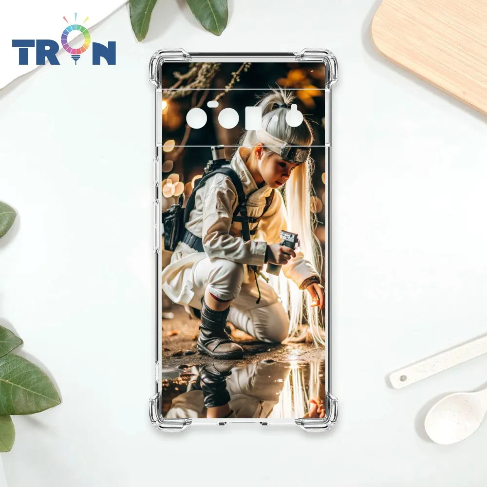 TRON GOOGLE Pixel 6 PRO 手繪簡約方格紋A款 四角防摔殼 手機殼 歷史價格詳細信息