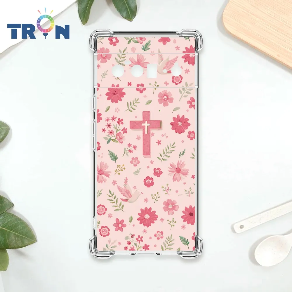TRON GOOGLE Pixel 6 PRO 粉色千鳥紋 四角防摔殼 手機殼 歷史價格詳細信息