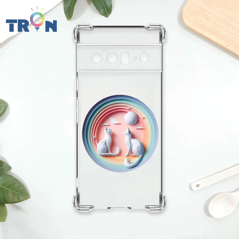 TRON GOOGLE Pixel 6 PRO 可愛小動物樹下乘涼 四角防摔殼 手機殼 歷史價格詳細信息