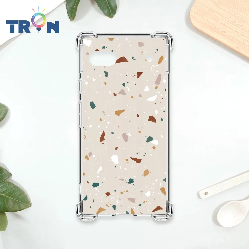 TRON GOOGLE Pixel 7A 彩色幾何小磨石子A款 四角防摔殼 手機殼 歷史價格詳細信息