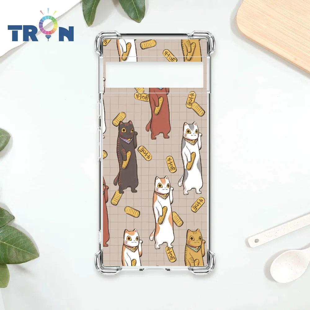 TRON GOOGLE Pixel 7 俄羅斯方塊招財貓I型系列 四角防摔殼 手機殼 歷史價格詳細信息