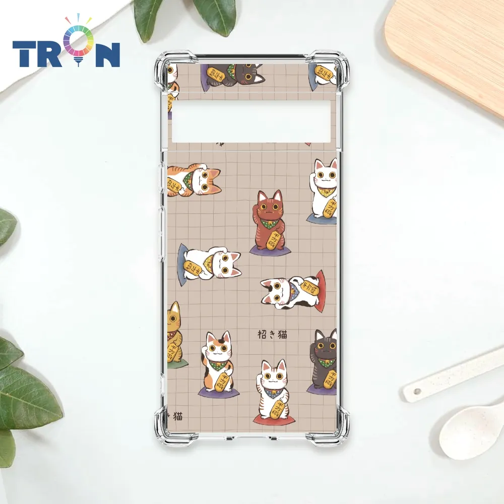 TRON GOOGLE Pixel 7 俄羅斯方塊招財貓I型系列 四角防摔殼 手機殼 歷史價格詳細信息