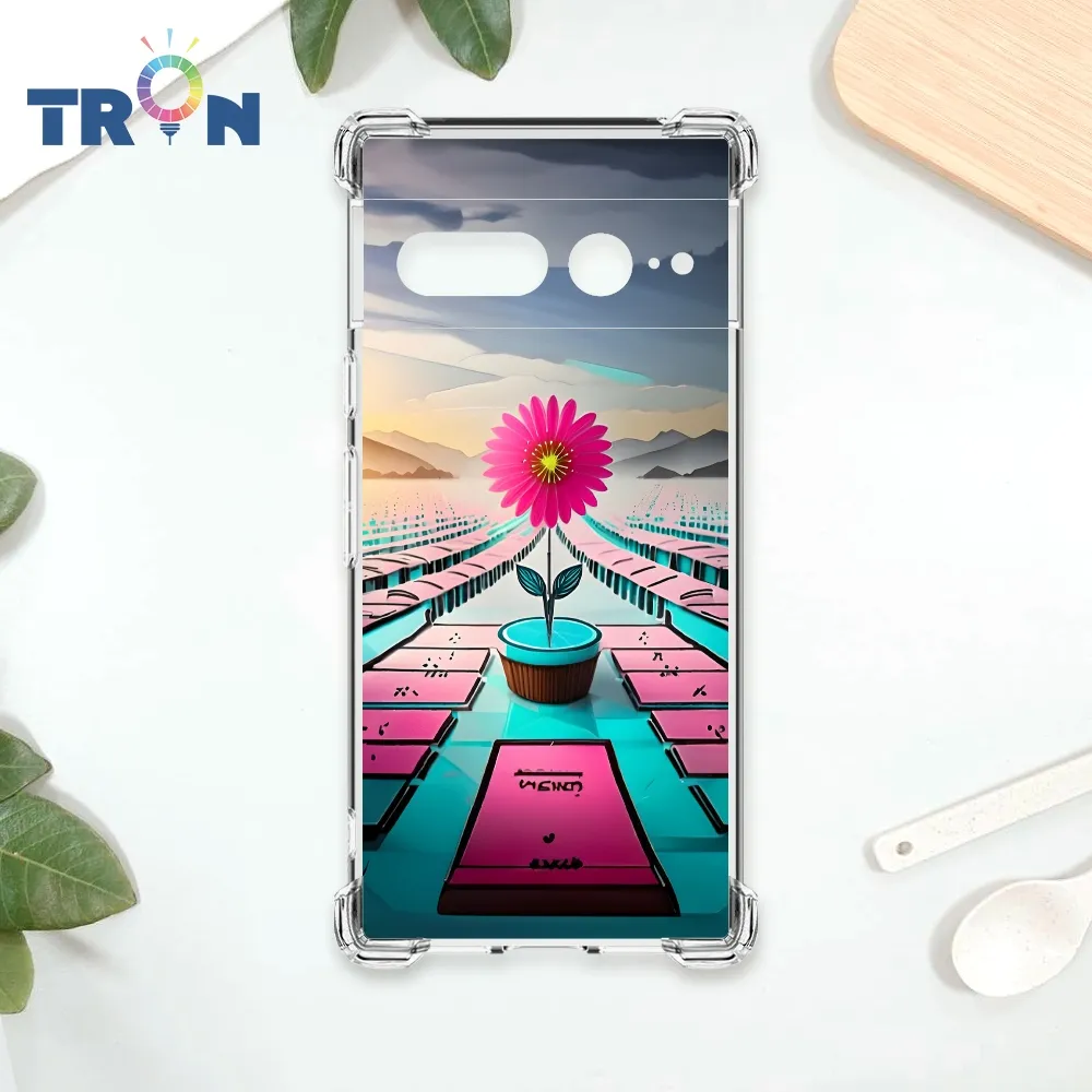 TRON GOOGLE Pixel 7 PRO 白色工作順利符咒 四角防摔殼 手機殼 歷史價格詳細信息