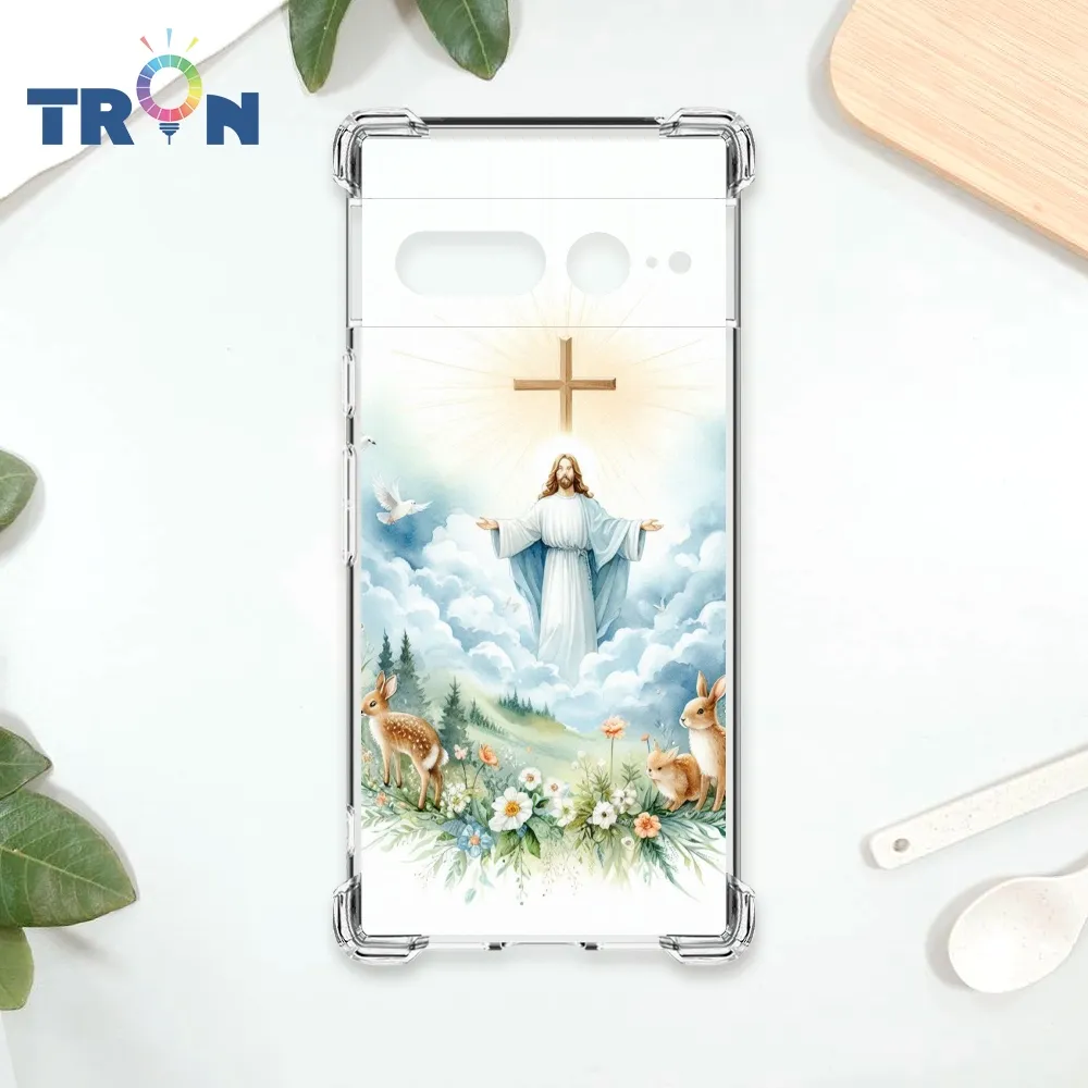 TRON GOOGLE Pixel 7 PRO 耶穌彩繪玻璃 四角防摔殼 手機殼 歷史價格詳細信息
