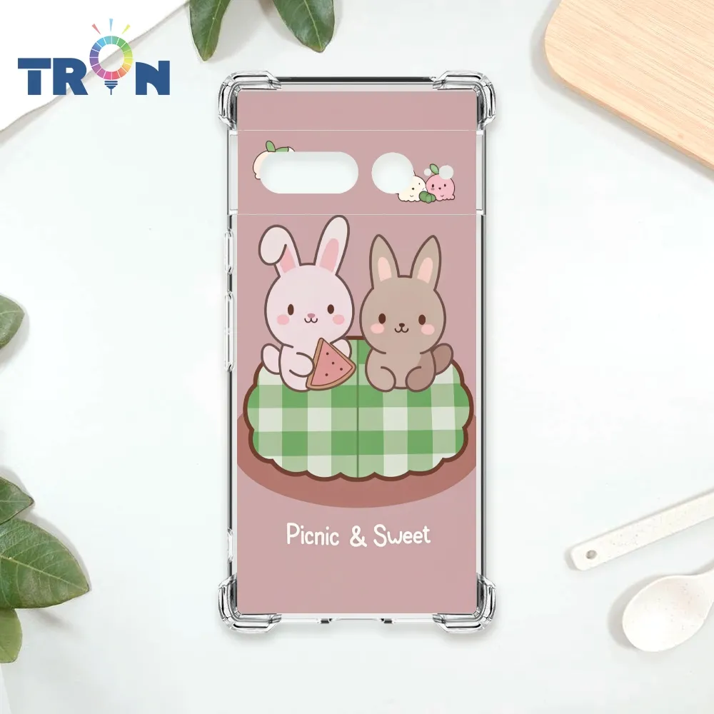 TRON GOOGLE Pixel 7 PRO 兔子可愛動作排排系列 四角防摔殼 手機殼 歷史價格詳細信息