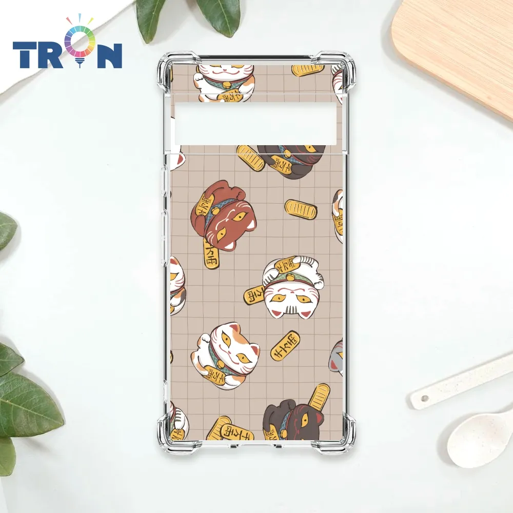 TRON GOOGLE Pixel 7 俄羅斯方塊招財貓I型系列 四角防摔殼 手機殼 歷史價格詳細信息