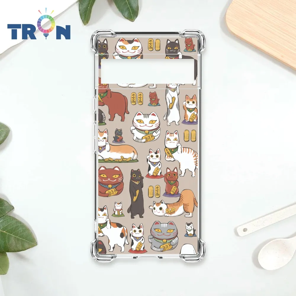 TRON GOOGLE Pixel 7 俄羅斯方塊招財貓I型系列 四角防摔殼 手機殼 歷史價格詳細信息
