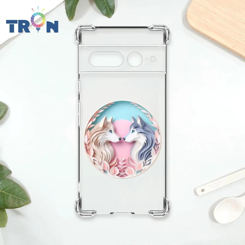 TRON GOOGLE Pixel 7 PRO 可愛紙雕薩摩耶 四角防摔殼 手機殼 歷史價格詳細信息