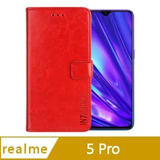 Realme 5 PRO 6.4吋 ◤經典款◢ 雙色側掀皮套/可立式皮套/保護套 歷史價格詳細信息