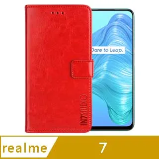 realme 7 5G 6.5吋【經典款-雙色系】可立式側掀保護套/側掀皮套 歷史價格詳細信息