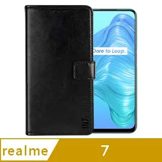 realme 7 5G 6.5吋【經典款-雙色系】可立式側掀保護套/側掀皮套 歷史價格詳細信息