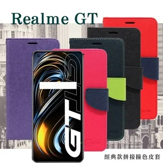 OPPO Realme GT Neo3韓曼皮革側掀手機皮套錢包保護套附卡夾 可當支架 歷史價格詳細信息