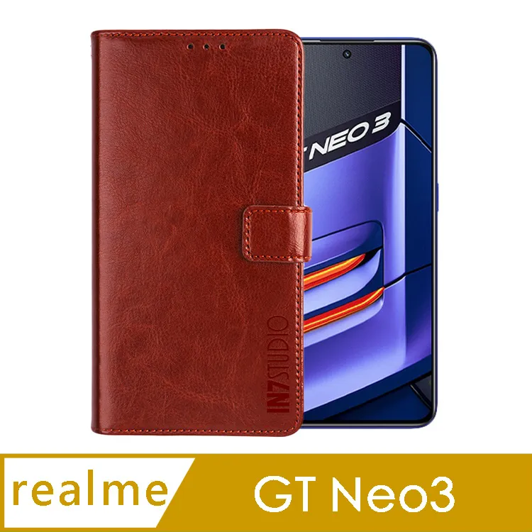 【瘋馬皮套】Realme GT 6.43吋 RMX2202 手機皮套/防摔 斜立 卡槽 保護套 磁扣 素面 翻頁式 掛繩 歷史價格詳細信息