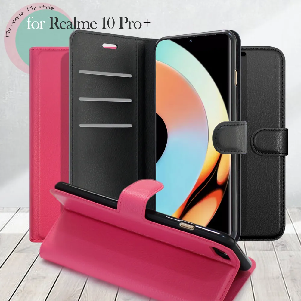 Dapad for Realme 10 Pro 百搭時代多卡式夾層皮套 歷史價格詳細信息