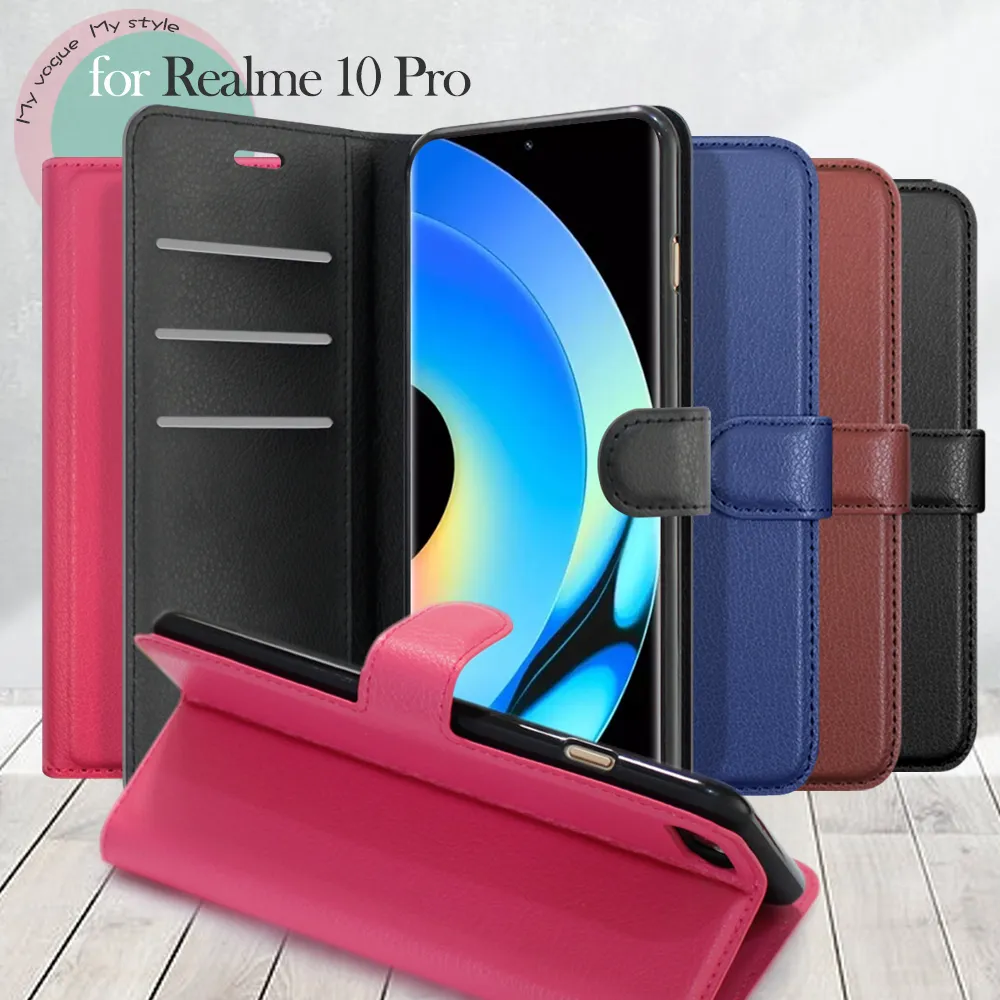 Dapad for Realme 10 Pro 百搭時代多卡式夾層皮套 歷史價格詳細信息
