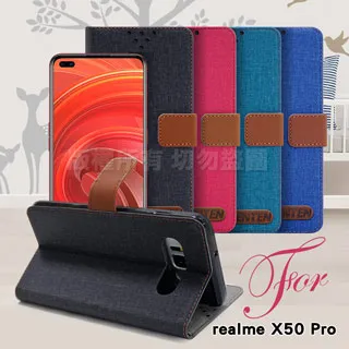 【支架皮套】Realme X50 Pro 6.44吋 RMX2075 磁扣皮套/斜立 支架 插卡皮套 手機皮套/防摔 歷史價格詳細信息