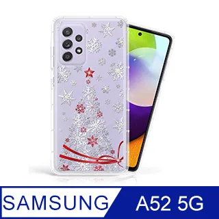 Meteor Samsung Galaxy A52 5G/A52s 5G 奧地利水鑽彩繪手機殼 - 雪花之星(多鑽版) 歷史價格詳細信息