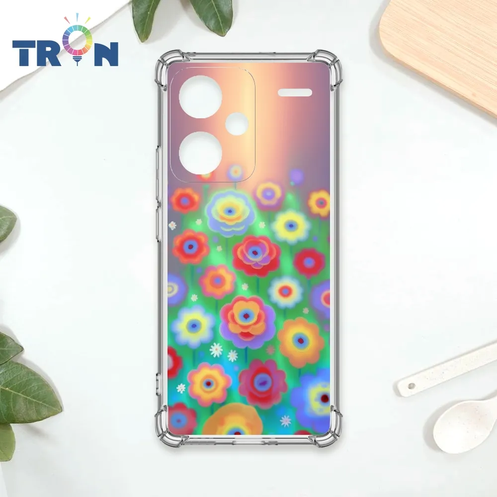 TRON 小米 紅米 NOTE 13 PRO  (5G) 彩色幾何透明磨石子A款 四角防摔殼 手機殼 歷史價格詳細信息