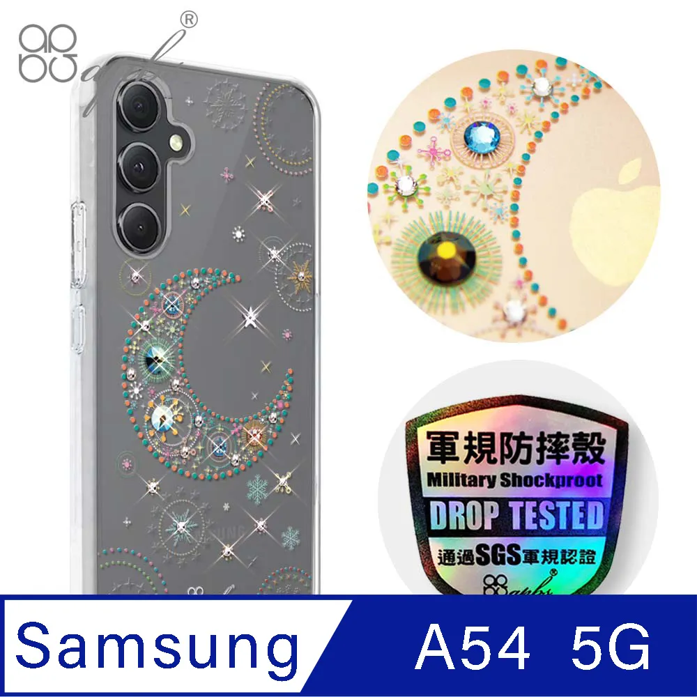 apbs Samsung Galaxy A54 5G 輕薄軍規防摔彩鑽手機殼-迷情蝶戀 歷史價格詳細信息