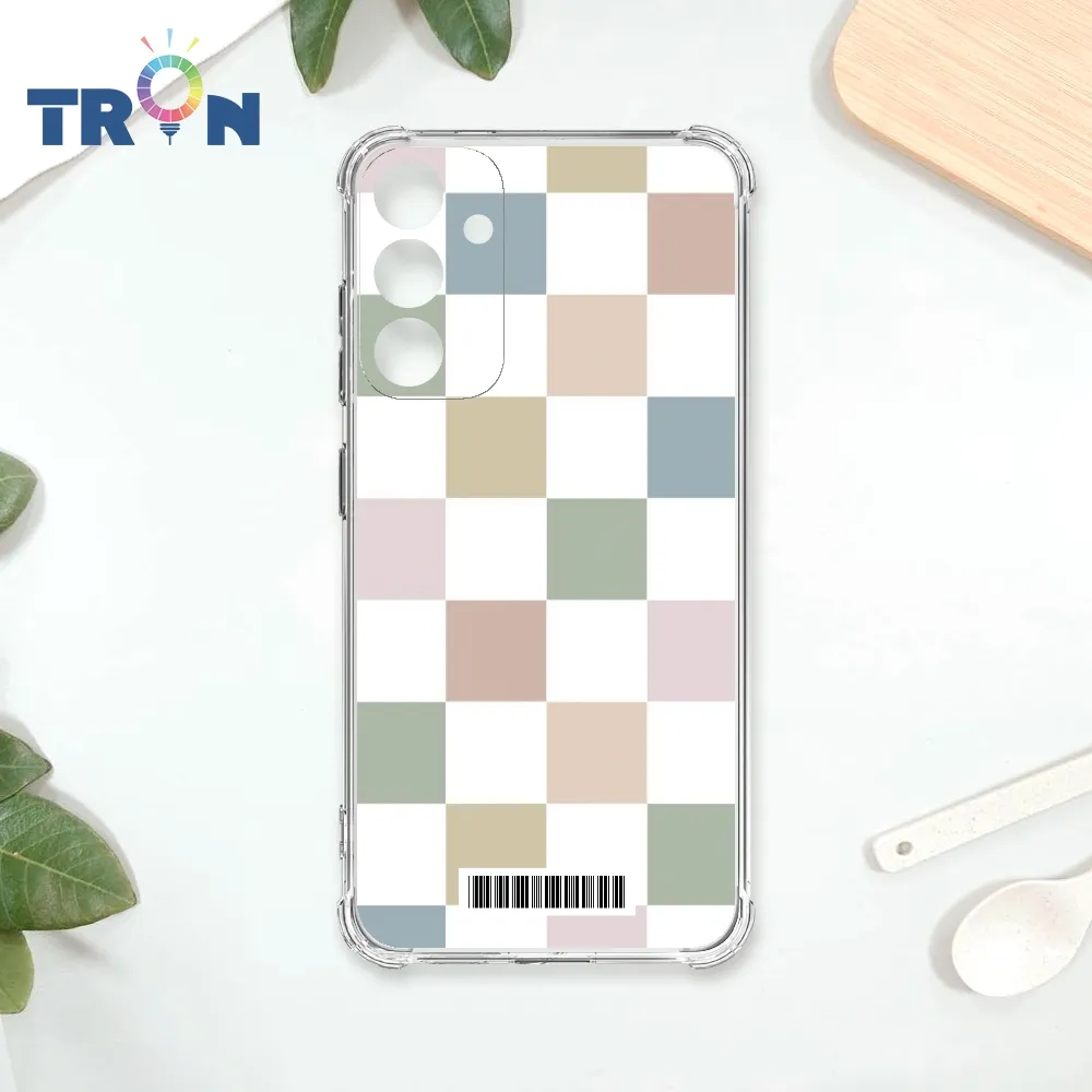 TRON 三星 A34 莫蘭迪色簡約格子A款 四角防摔殼 手機殼 歷史價格詳細信息