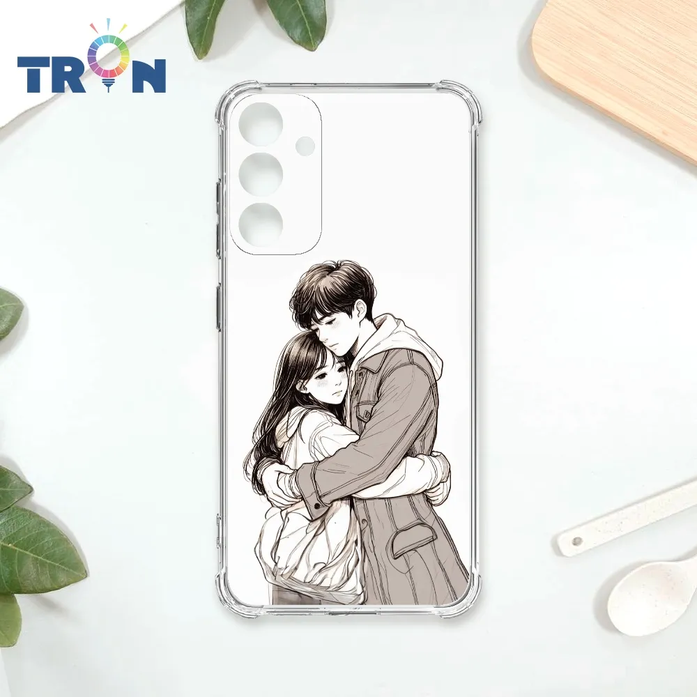 TRON 三星 A54 情侶深情擁抱彩色背景系列 四角防摔殼 手機殼 歷史價格詳細信息